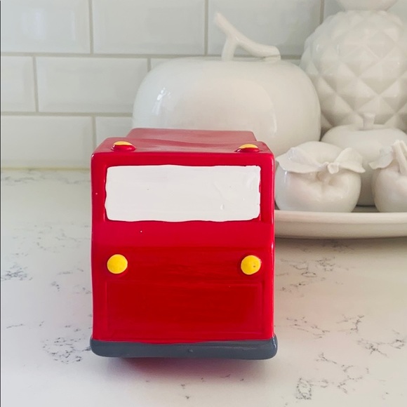 Isaac Jacobs Fire Truck Coin Bank - Picture 3 of 16